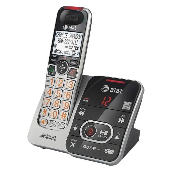 AT&T Dect 6.0 Long Range Cordless Answering System with Caller ID