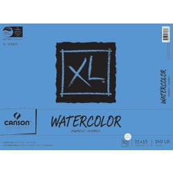 Image for Canson XL Watercolor Pad, Wireless, 11 x 15 Inches, 140 lb, 30 Sheets from School Specialty