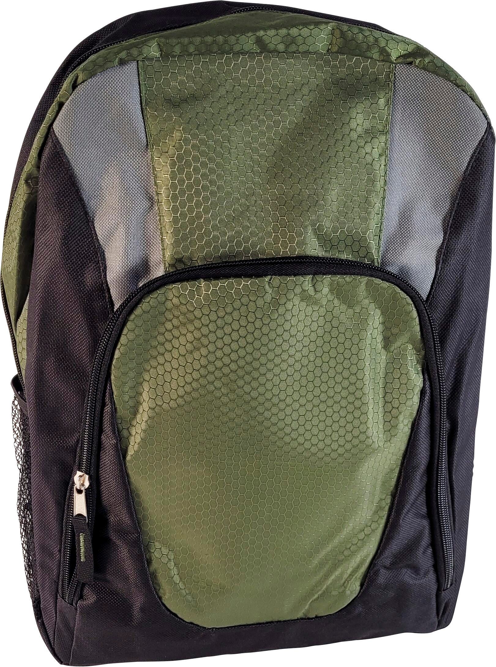 Image for Kits for Kidz Deluxe Backpack, 16 x 12 x 5 Inches, Olive from School Specialty