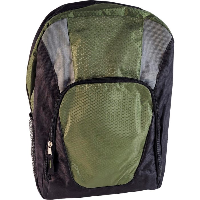 Kits for Kidz Deluxe Backpack, 16 x 12 x 5 Inches, Olive