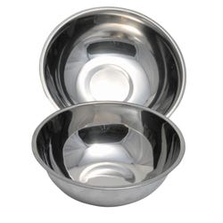 United Scientific Economical Bowls, Stainless Steel, 3/4 Quarts, Item Number 2094637