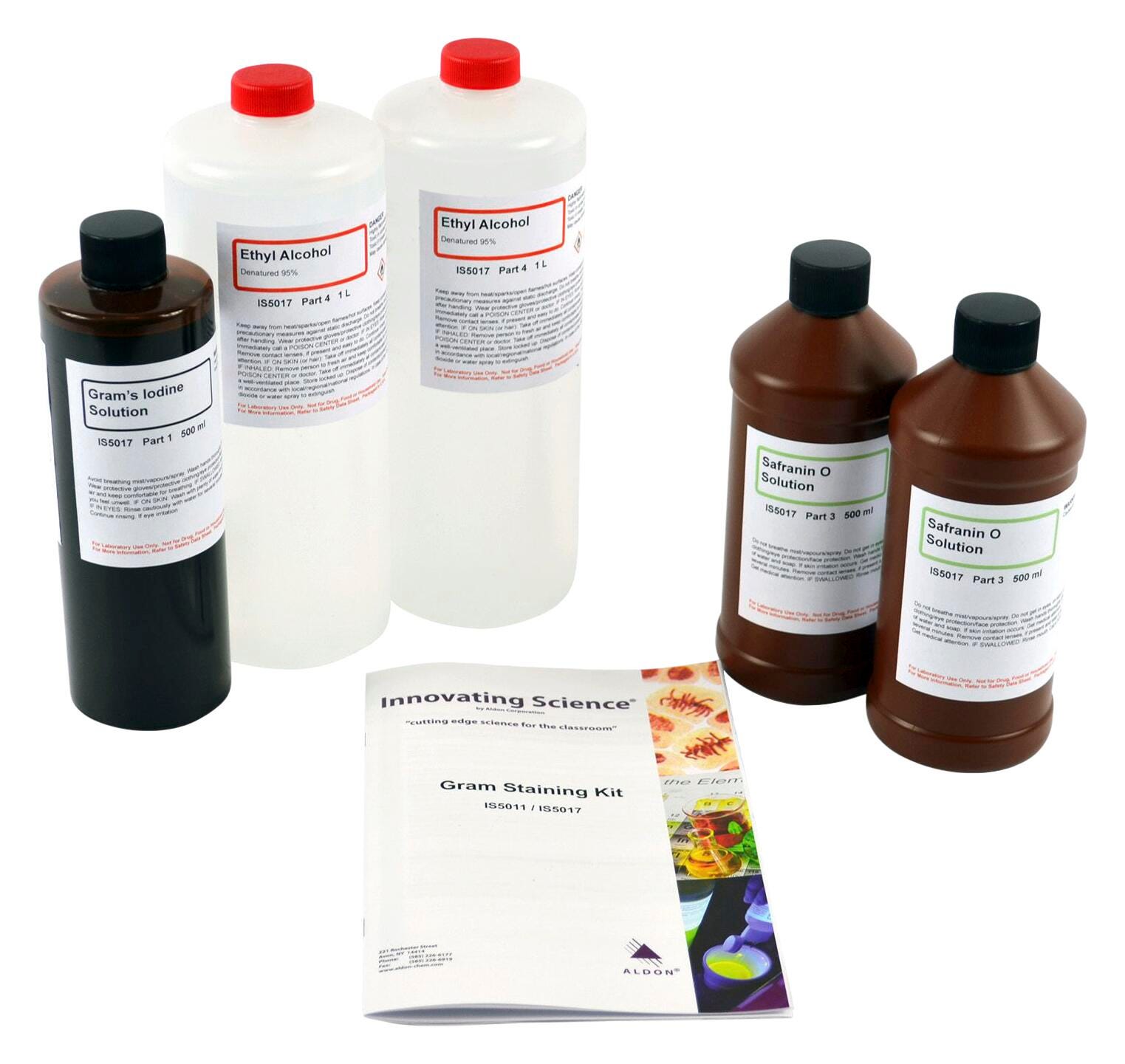 Image for Innovation Science Grams Stain Set, Large from School Specialty