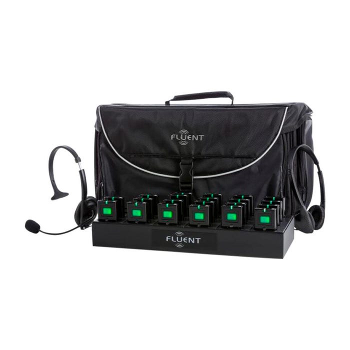 Fluent Audio Digital Tour Guide Language Interpretation System, 20 User