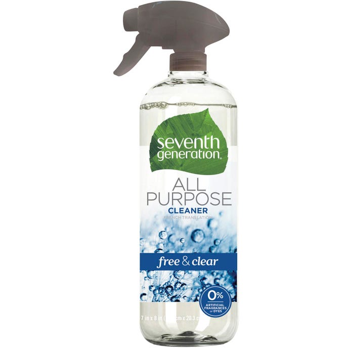 Seventh Generation All Purpose Cleaner, 23 Ounces, Fragrance Free