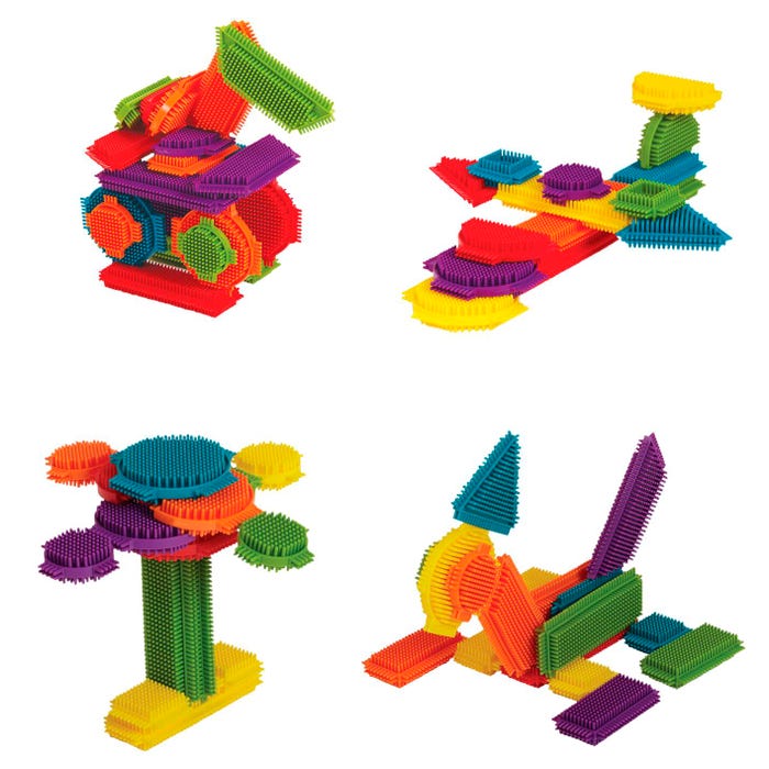 Childcraft Magic Sticky Brix, Assorted Colors, Set of 288