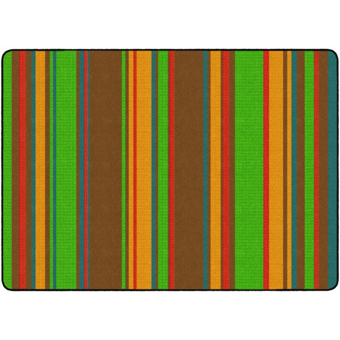Flagship Carpets Stripes Carpet, Rectangle