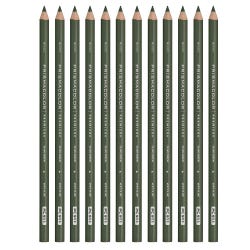 Prismacolor Premier Soft Core Colored Pencil, Olive Green 911, Pack of 12