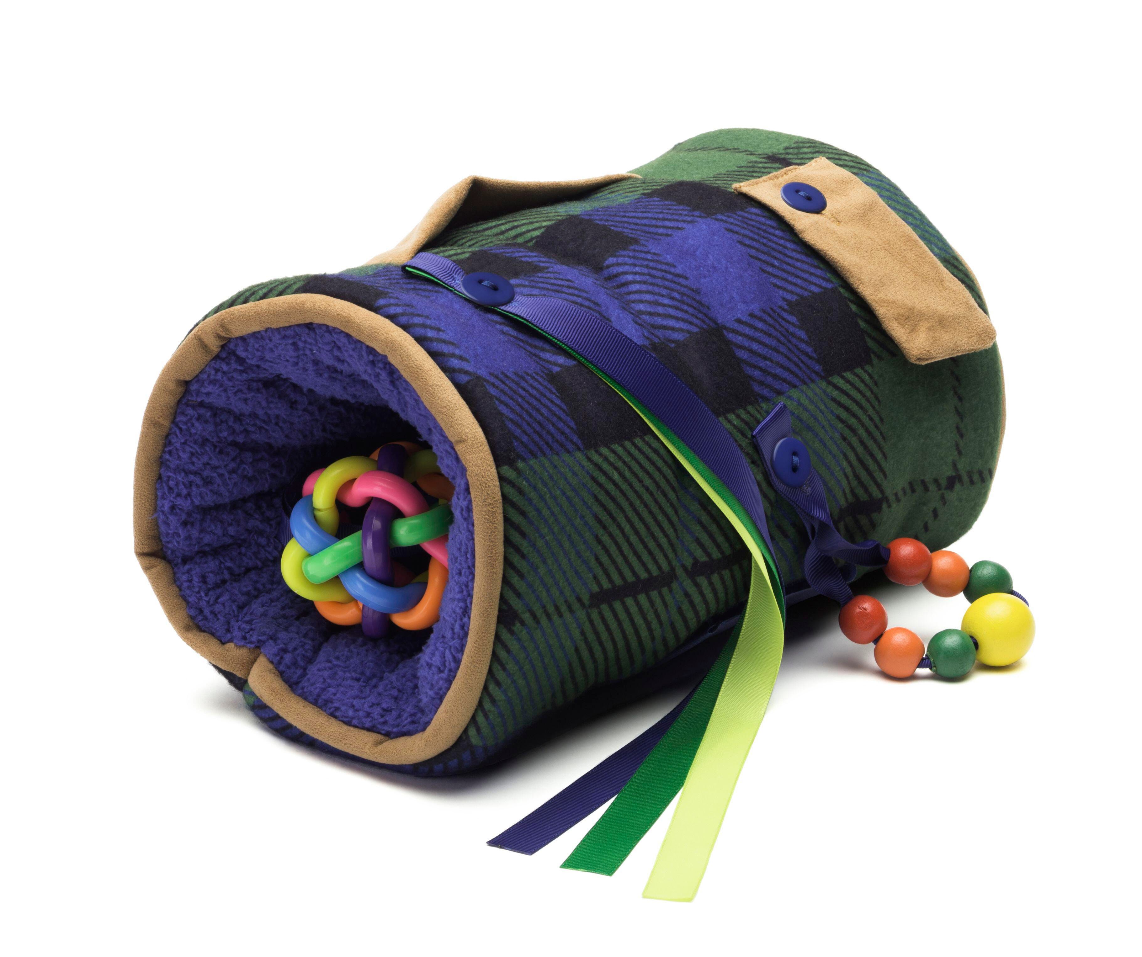 TwiddleSport Fidget and Comfort Muff, Plaid, Item Number 1576231