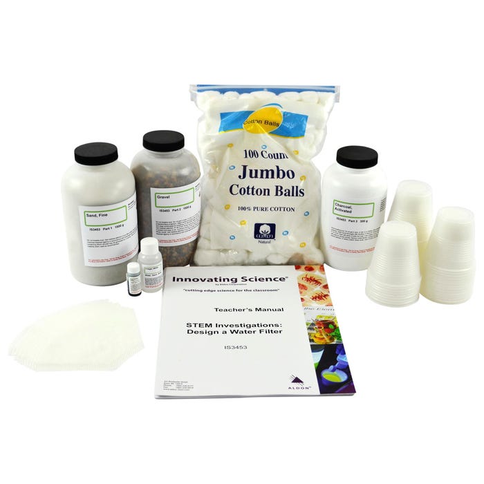 Innovating Science STEM Investigations, Design A Water Filter