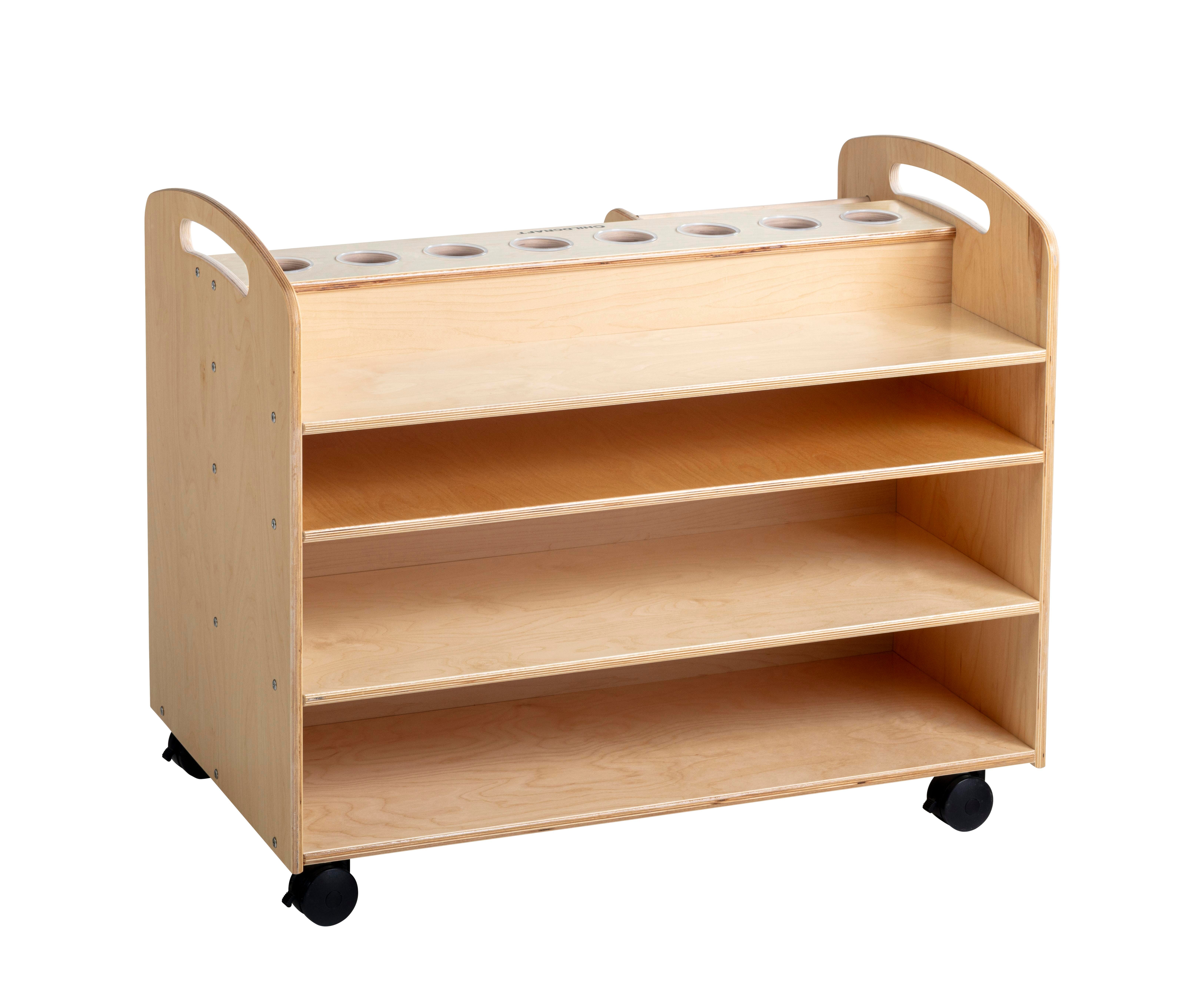 Image for Childcraft Art Storage Trolley, 39 x 24 x 32 Inches from School Specialty