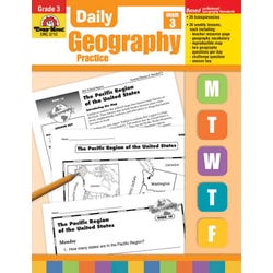 Image for Evan-Moor Daily Geography Practice, Grade 3 from School Specialty