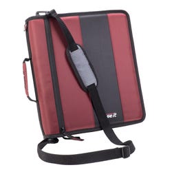 Case-it The Classic Zipper Binder, 2 Inch O-Rings, Burgundy