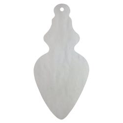 Roylco Blots of Ornaments, Blank White, Pack of 40, Item Number 2104217