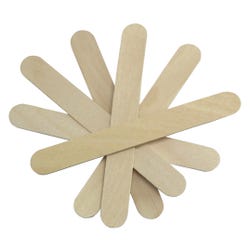 Medline Latex-Free Sterile Tongue Depressor, 6 in, Wood, Pack of 100, Item Number 1333480