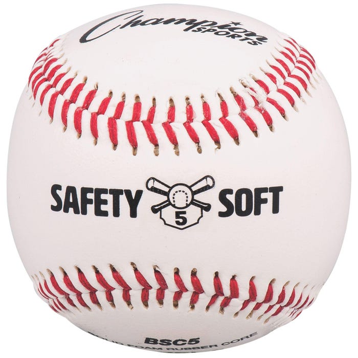 Champion Sports Soft Compression Level 10 Baseballs, Pack of 12