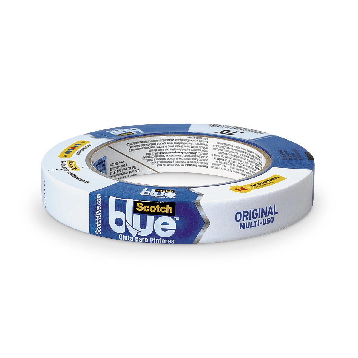 Image for Scotch Blue Painters Masking Tape, 3/4 Inch x 60 Yard Roll from School Specialty