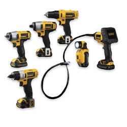 Woodworker's Dewalt Max Drill/Impact Driver Combo, 12 V, Item Number 1384756
