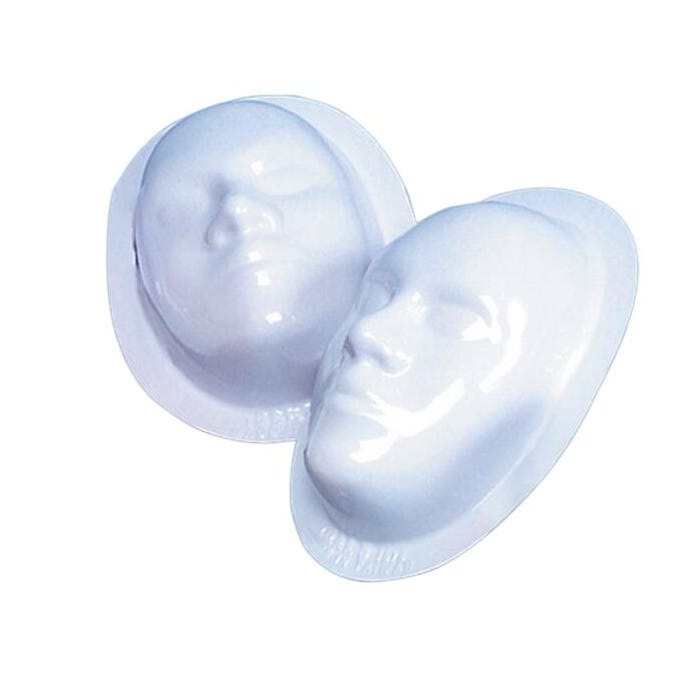 Educational Insights Plastic Face Mask Form, White