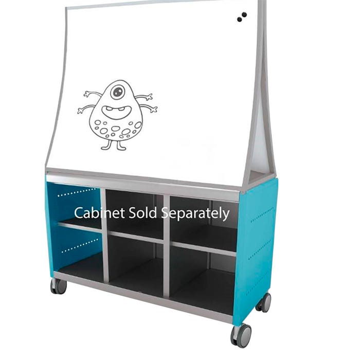 Classroom Select Geode Series Dry Erase Noteboard, Triple Wide
