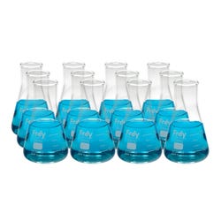 Narrow Mouth Erlenmeyer Flasks 25 ml Pack of 12 2139733