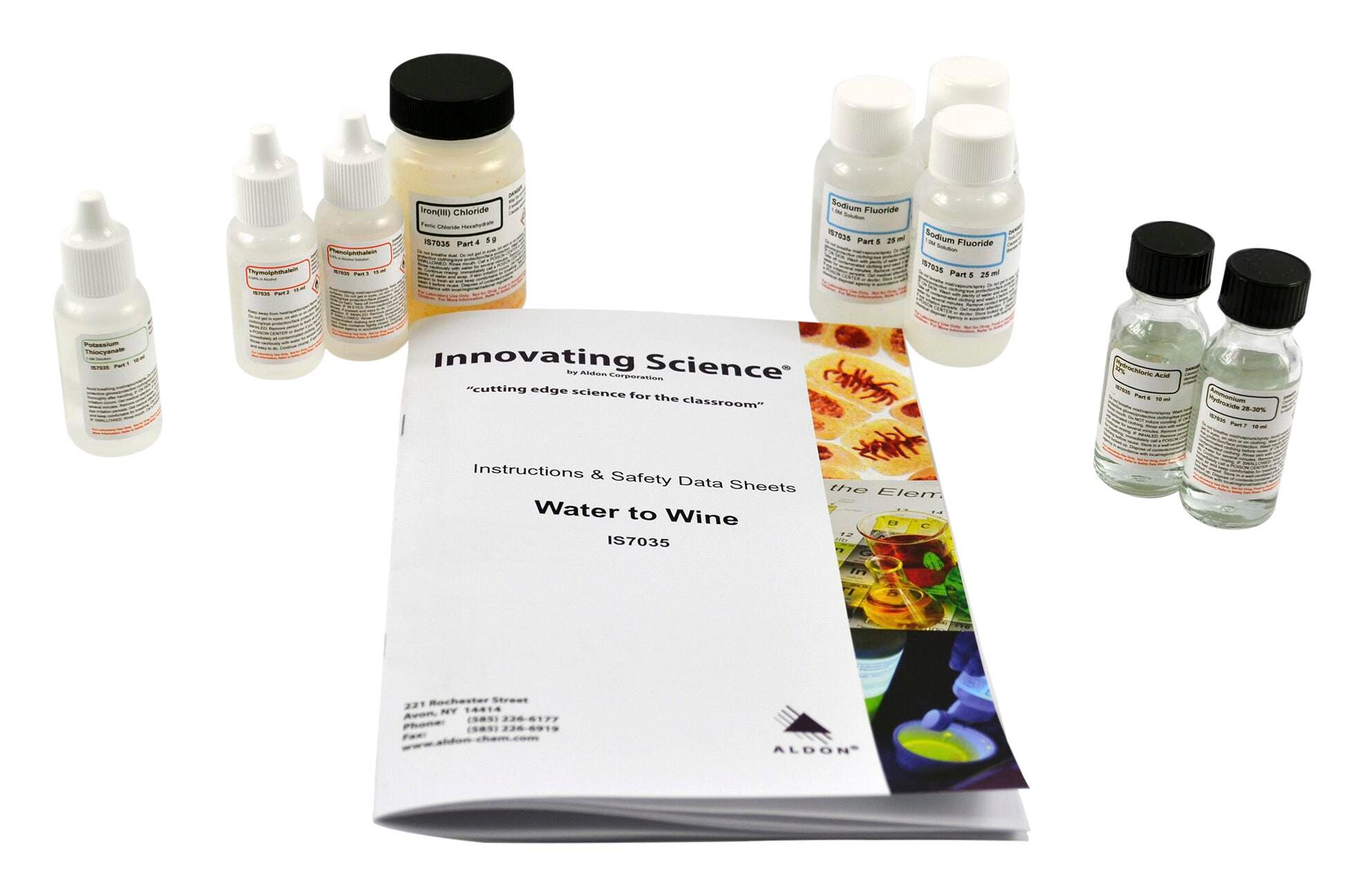Image for Innovating Science Water To Wine Chemical Demonstration Kit from School Specialty
