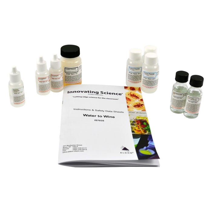 Innovating Science Water To Wine Chemical Demonstration Kit