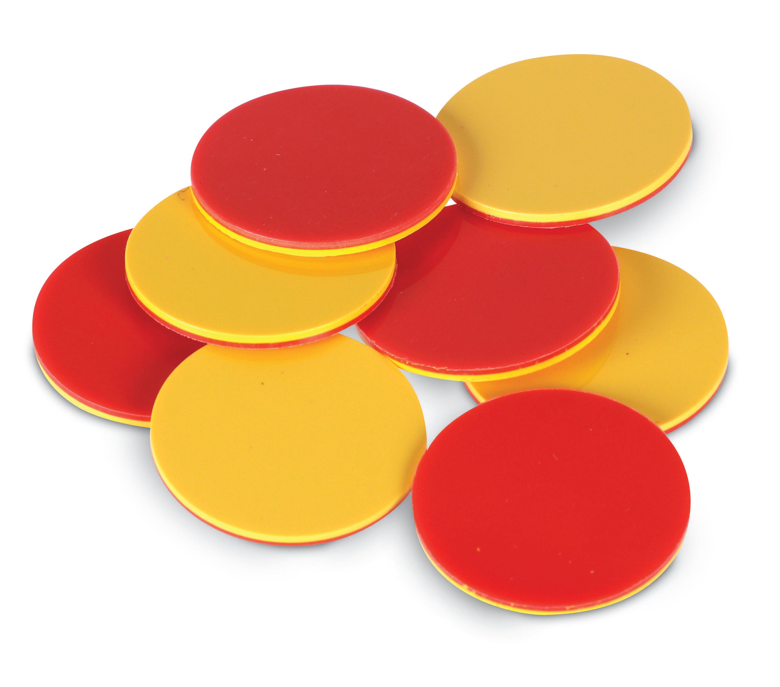 Learning Resources Two-Color Counters, Red and Yellow, Pack of 200 034-2079
