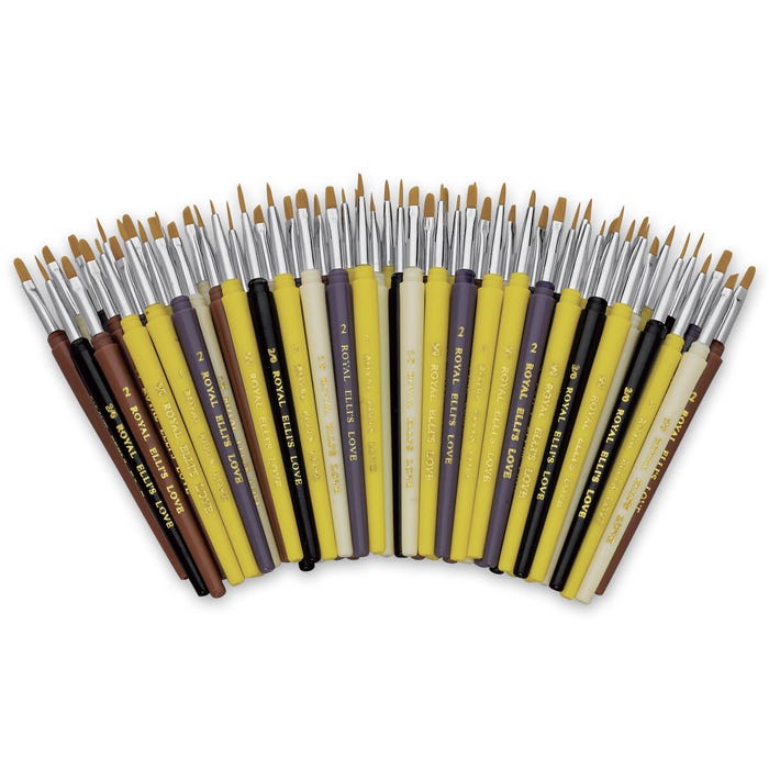 Royal Brush Elli’s Love Brushes, Set of 72