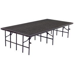 Image for National Public Seating Portable Carpeted Stage from School Specialty