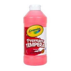 Crayola Premier Tempera Paint, Pint, Fluorescent Pink 007779
