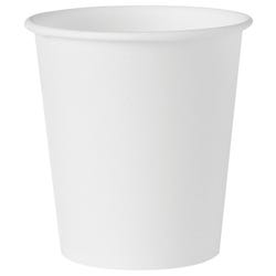 Solo Cup Treated Paper Water Cups -- Water Cups, Treated Paper, 3 oz, 100/PK, White, Item Number 2007496