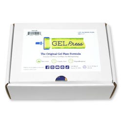 Gel Press Gel Printing Plates, 5 x 7 Inches, Clear, Pack of 6