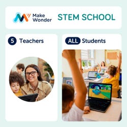 Wonder Workshop Make Wonder STEM School (1 Year Subscription)