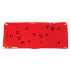 Alpha-Numeric Gel Pad, Jumbled Alphabet 2121811