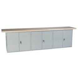 Montisa Wall/Island Bench with 2 Door Cabinet