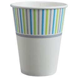 Genuine Joe Hot Cup -- Paper Cup, Hot, 10 oz., 3-1/2"Wx7-1/10"Lx10-1/2"H, 50/PK,AST
