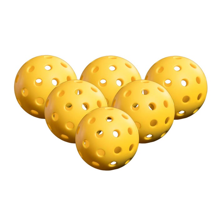 ONIX Indoor Pickleball, Yellow, 100 pack