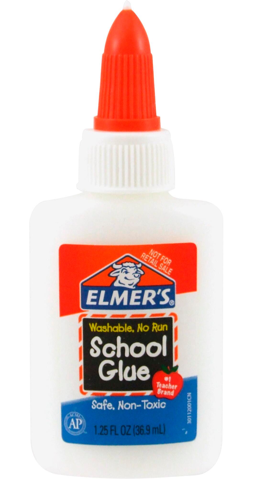 Elmer's Liquid School Glue, 1-1/4 Ounces, White, Pack of 12 1465833