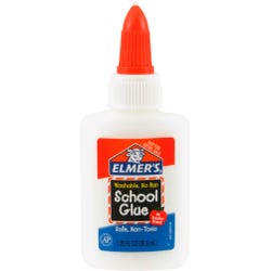Elmer's Liquid School Glue, 1-1/4 Ounces, White, Pack of 12 1465833