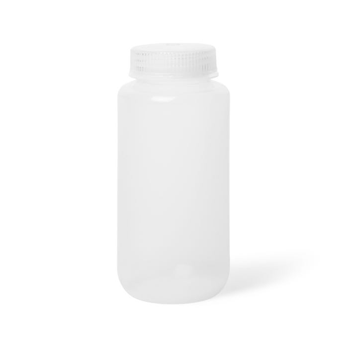 United Scientific UniStore Wide Mouth Reagent Bottles, Polypropylene, 500 Milliliters, Pack of 12