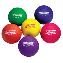 FlagHouse Long-Lasting 3-Ply Playground Ball, Orange 2120688