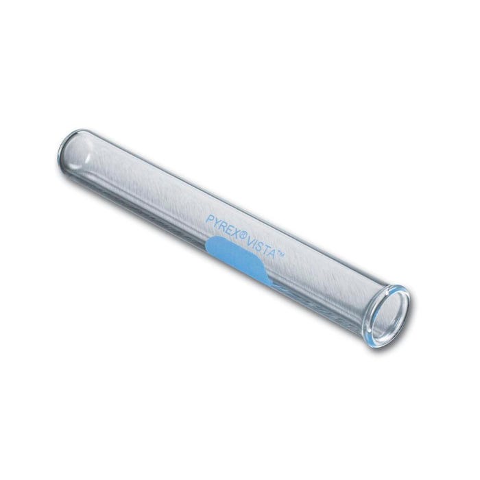 Pyrex Vista Beaded Rim Test Tube, 25 x 200mm, 70mL Capacity, Pack of 50