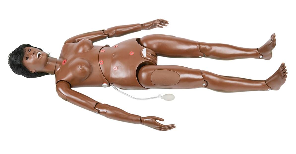 Image for Gaumard® Susie® Simon® Patient Care Simulator with Ostomy - Medium from School Specialty