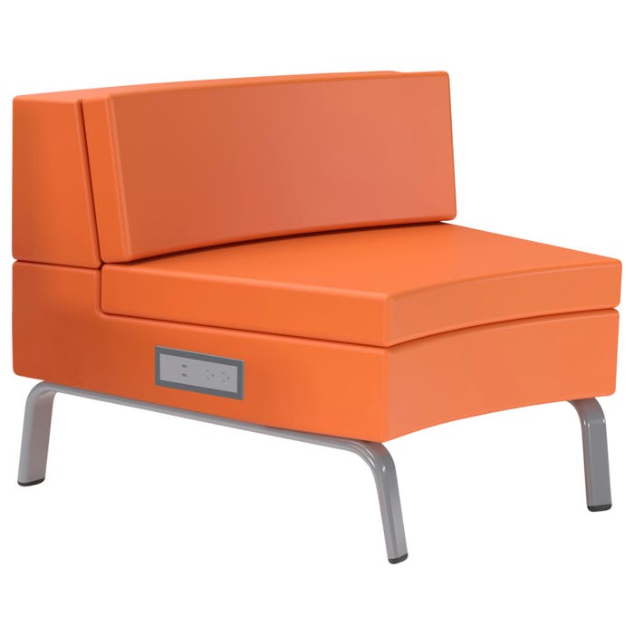 Classroom Select Soft Seating NeoLink Curved Low Back Armless