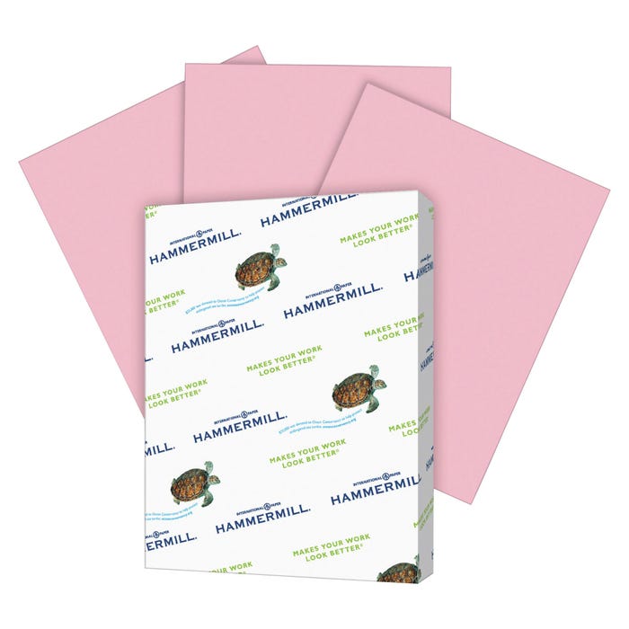 Hammermill Copy Paper, 8-1/2 x 11 Inches, 20 lb, Lilac, 500 Sheets