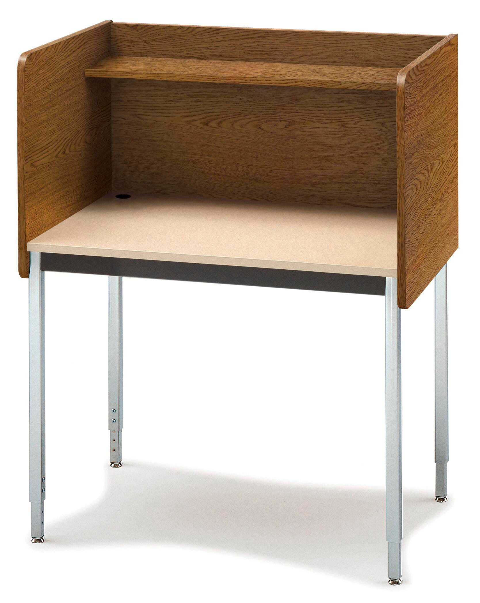 Smith Carrel Maximum Privacy Carrel Starter, 37 x 30 x 49-1/2 Inches 4001042