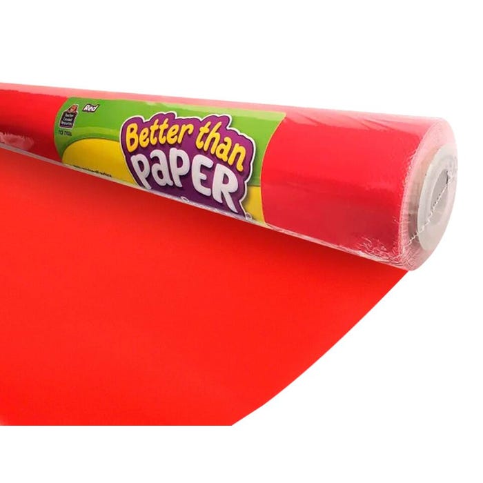 Teacher Created Resources Better Than Paper Bulletin Board Roll, Red