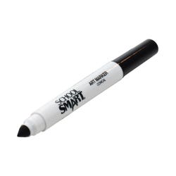 Image for School Smart Art Markers, Conical Tip, Black, Pack of 12 from School Specialty