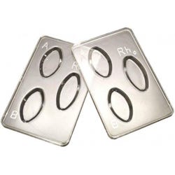Innovating Science ABO/Rh Blood Typing Trays, Pack of 100