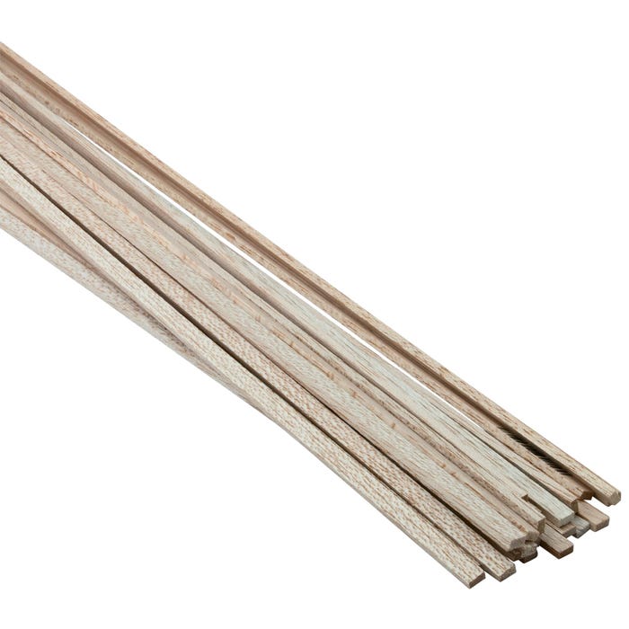 Midwest Products Balsa Strip, 1/8 x 1/4 x 36 Inches, Pack of 30